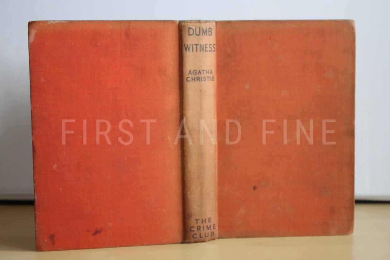 Christie, Agatha (1937) 'Dumb Witness', UK first edition signed and inscribed family association copy from the Greenway House - Image 4