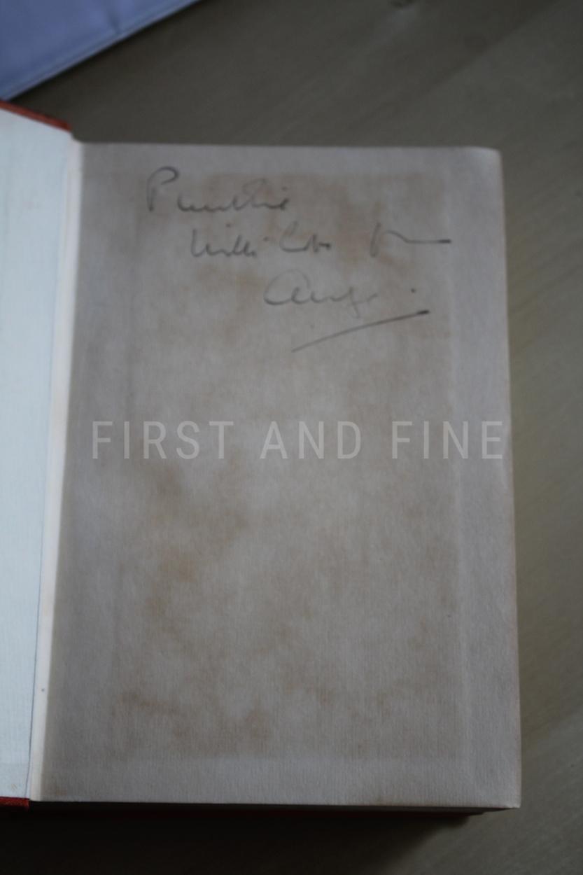 Christie, Agatha (1937) 'Dumb Witness', UK first edition signed and inscribed family association copy from the Greenway House - Image 3