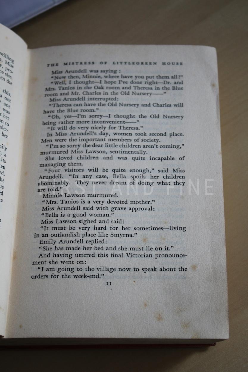Christie, Agatha (1937) 'Dumb Witness', UK first edition signed and inscribed family association copy from the Greenway House - Image 12