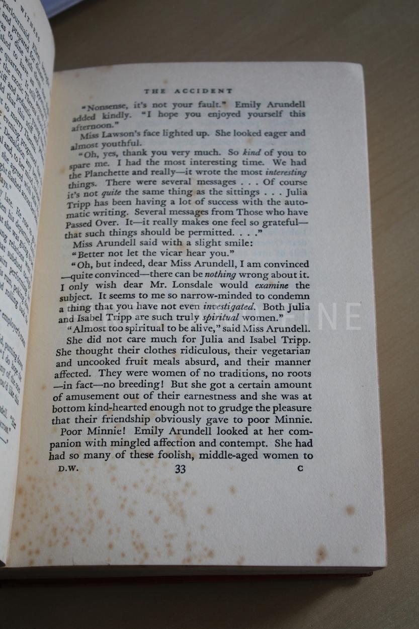 Christie, Agatha (1937) 'Dumb Witness', UK first edition signed and inscribed family association copy from the Greenway House - Image 13