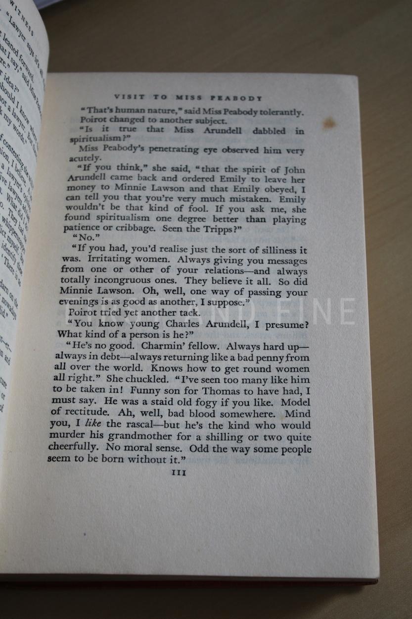 Christie, Agatha (1937) 'Dumb Witness', UK first edition signed and inscribed family association copy from the Greenway House - Image 17