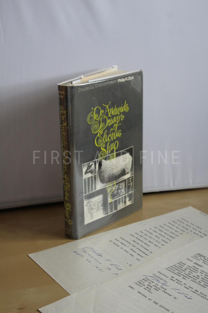 Dick, Phlip K. (1968) 'Do Androids Dream of Electric Sheep', US first edition with an original signed letter and Dick's original signed book review