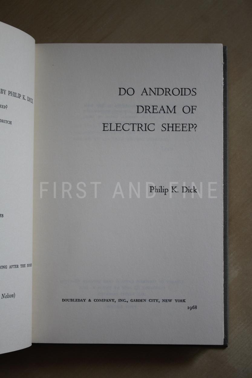 Dick, Phlip K. (1968) 'Do Androids Dream of Electric Sheep', US first edition with an original signed letter and Dick's original signed book review - Image 14