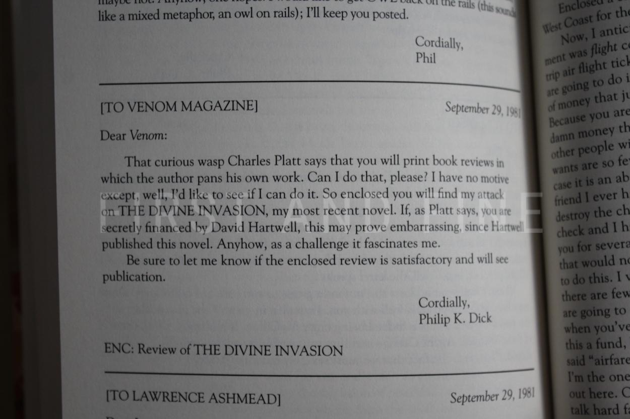 Dick, Phlip K. (1968) 'Do Androids Dream of Electric Sheep', US first edition with an original signed letter and Dick's original signed book review - Image 19