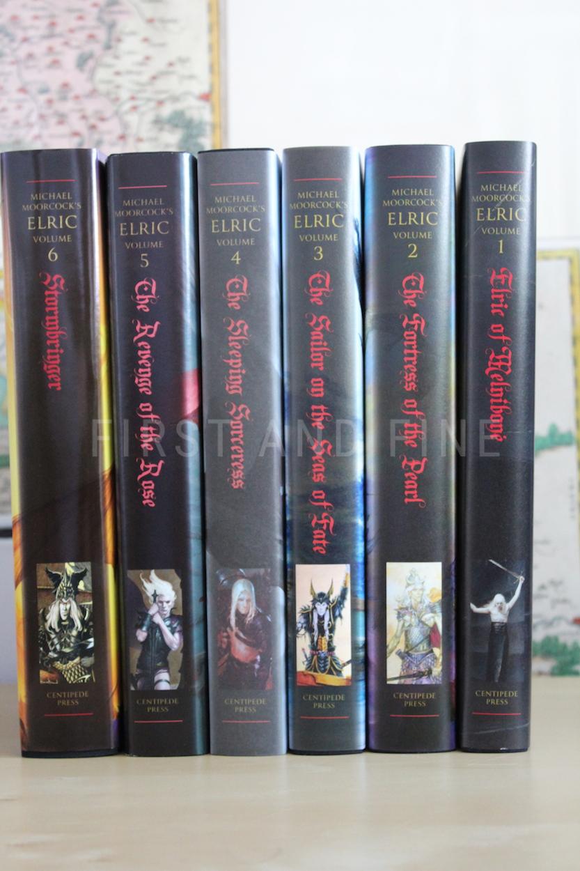Moorcock, Michael (2018-ongoing) 'Elric of Melniboné' series, US signed limited edition, same number set published by Centipede Press - Image 8