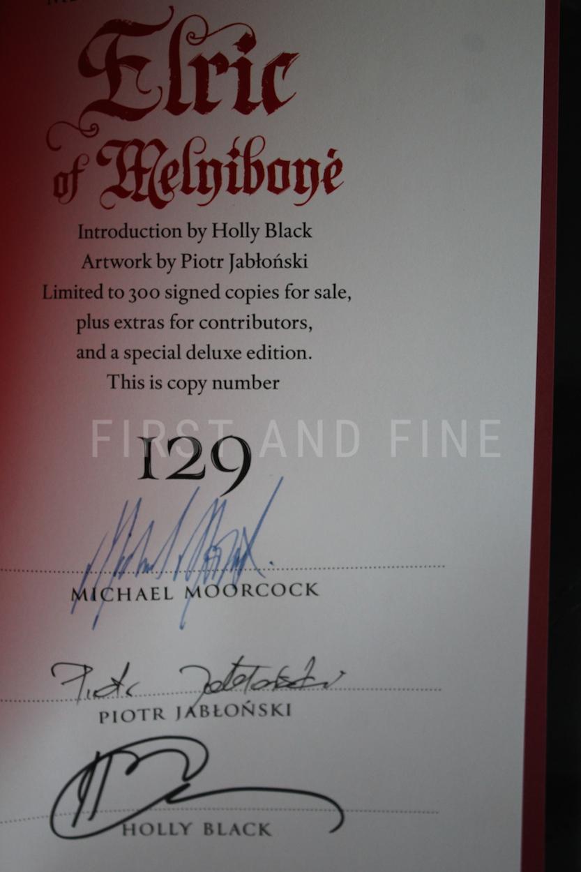 Moorcock, Michael (2018-ongoing) 'Elric of Melniboné' series, US signed limited edition, same number set published by Centipede Press - Image 3