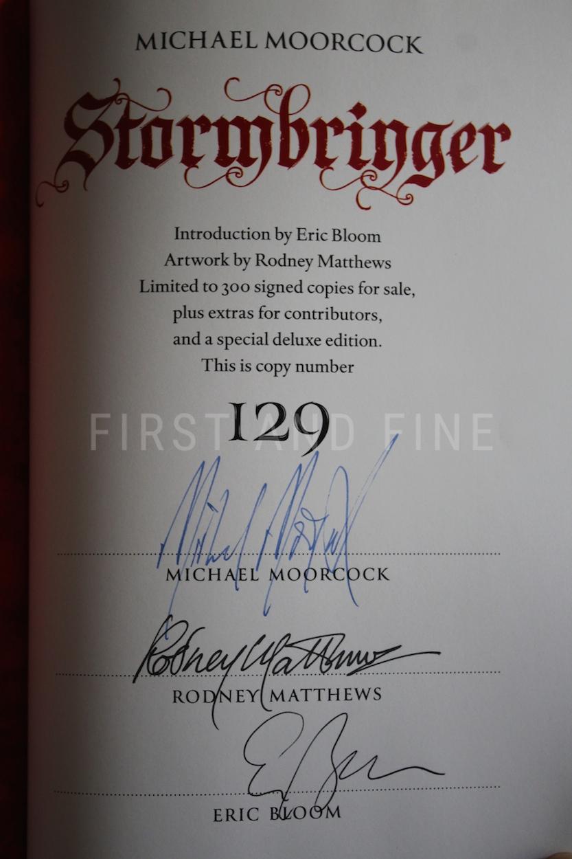 Moorcock, Michael (2018-ongoing) 'Elric of Melniboné' series, US signed limited edition, same number set published by Centipede Press - Image 7