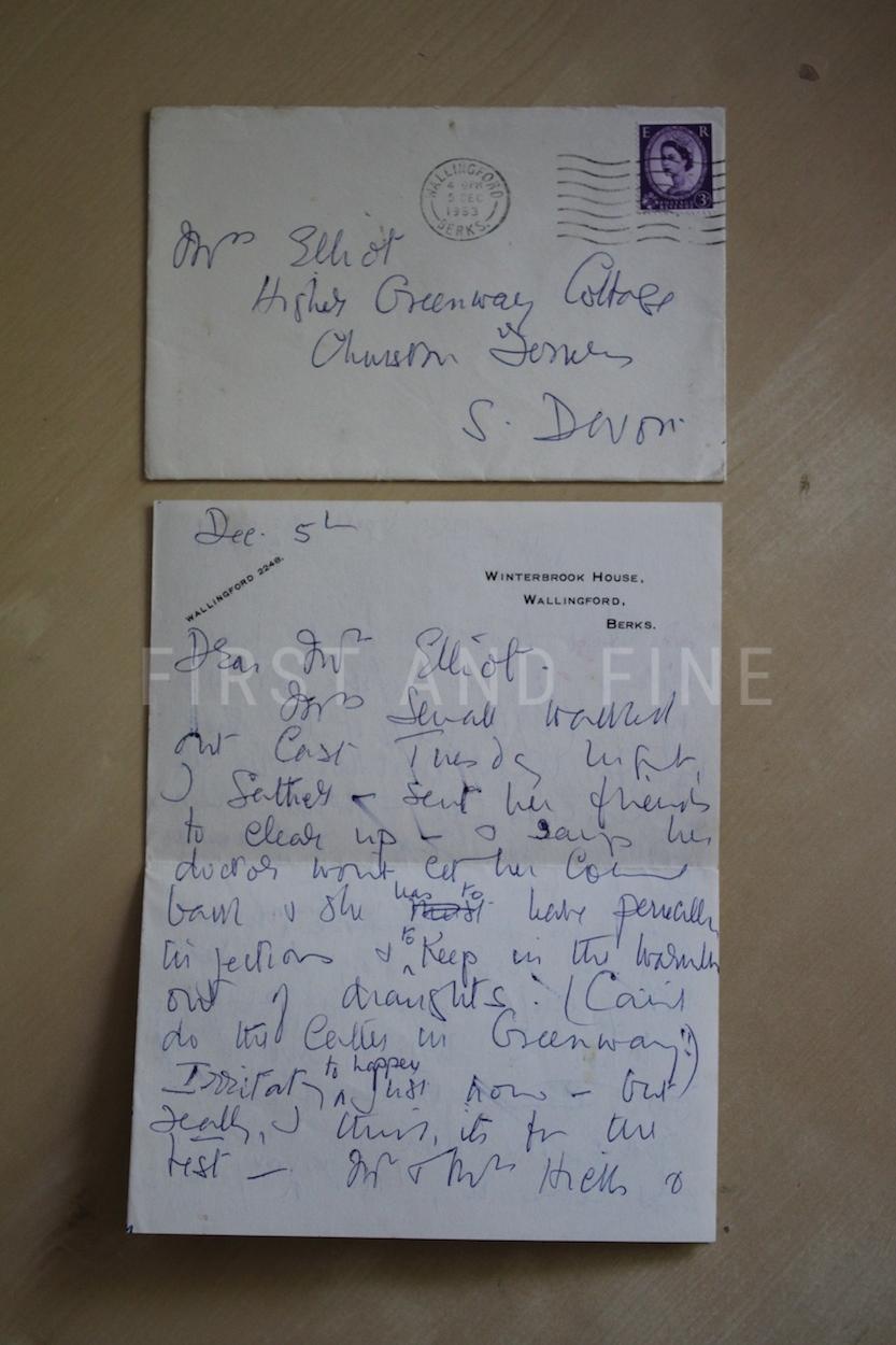 Christie, Agatha (1941) 'Evil Under the Sun', UK first edition with the original dust jacket and a lengthy original Christie letter - Image 3