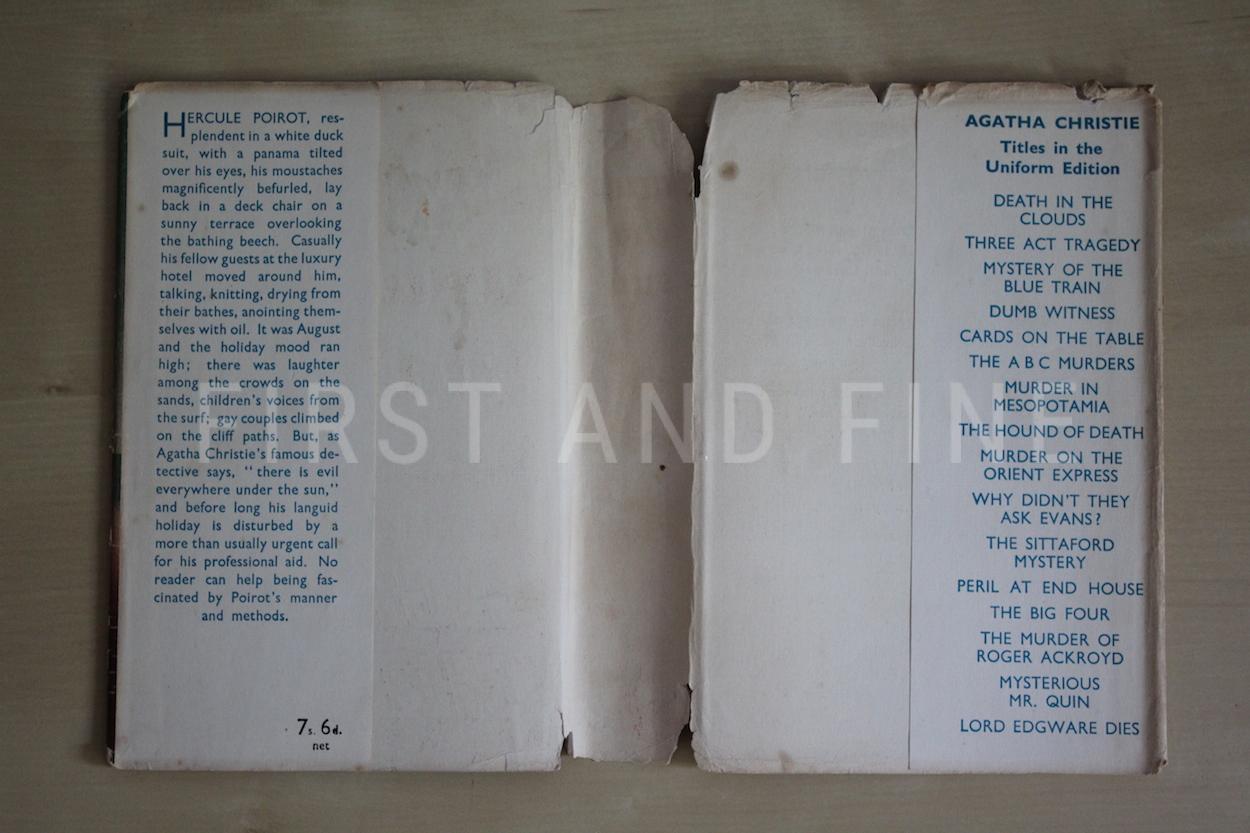Christie, Agatha (1941) 'Evil Under the Sun', UK first edition with the original dust jacket and a lengthy original Christie letter - Image 14