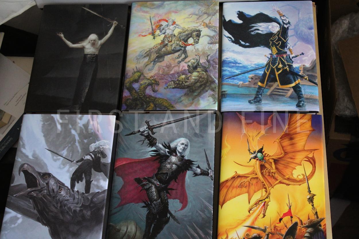 Moorcock, Michael (2018-ongoing) 'Elric of Melniboné' series, US signed limited edition, same number set published by Centipede Press - Image 2