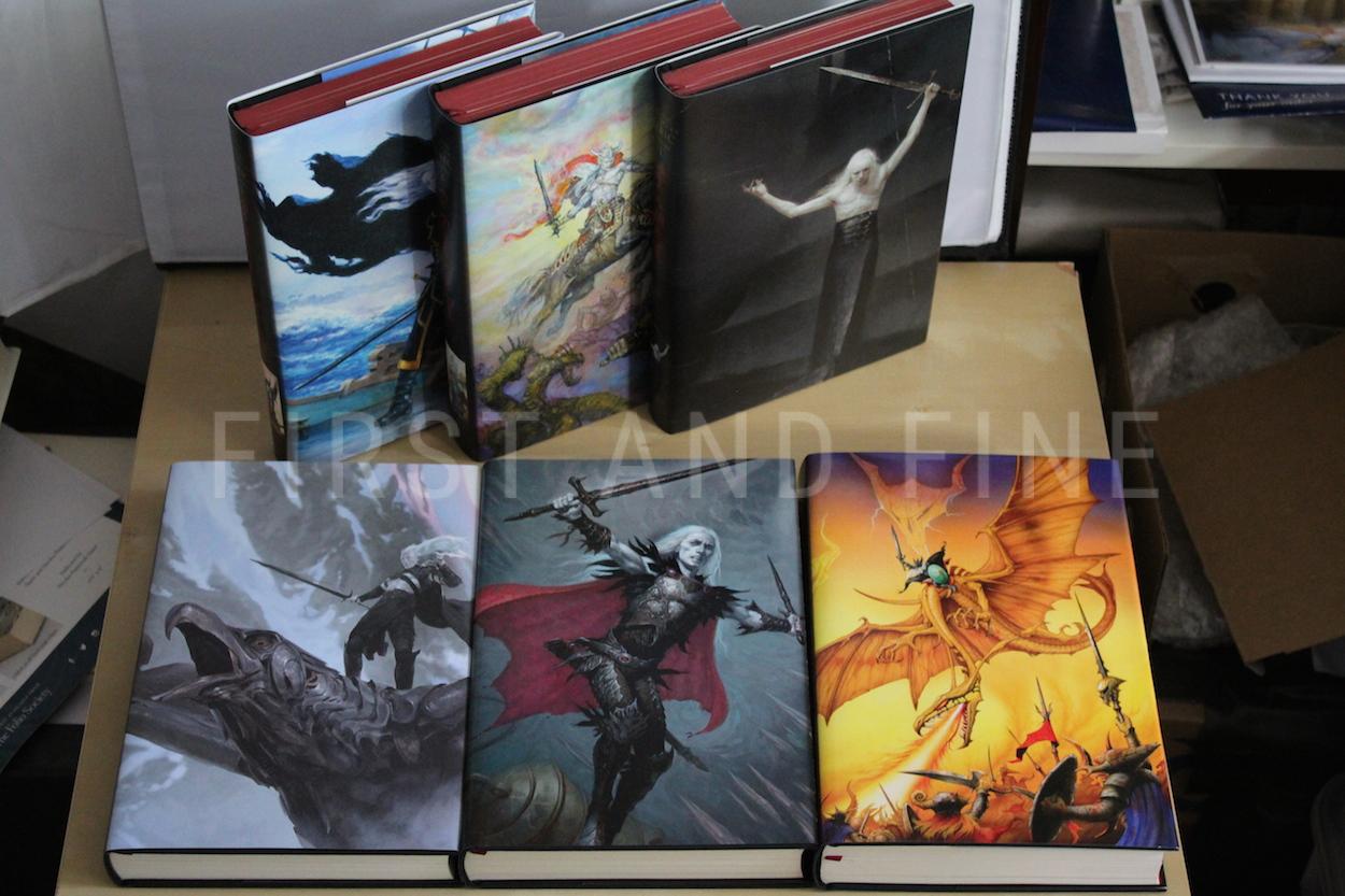 Moorcock, Michael (2018-ongoing) 'Elric of Melniboné' series, US signed limited edition, same number set published by Centipede Press