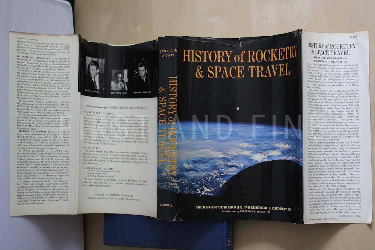 von Braun, Wernher (1966) ‘History of Rocketry and Space Travel’, US signed and inscribed first edition - Image 5