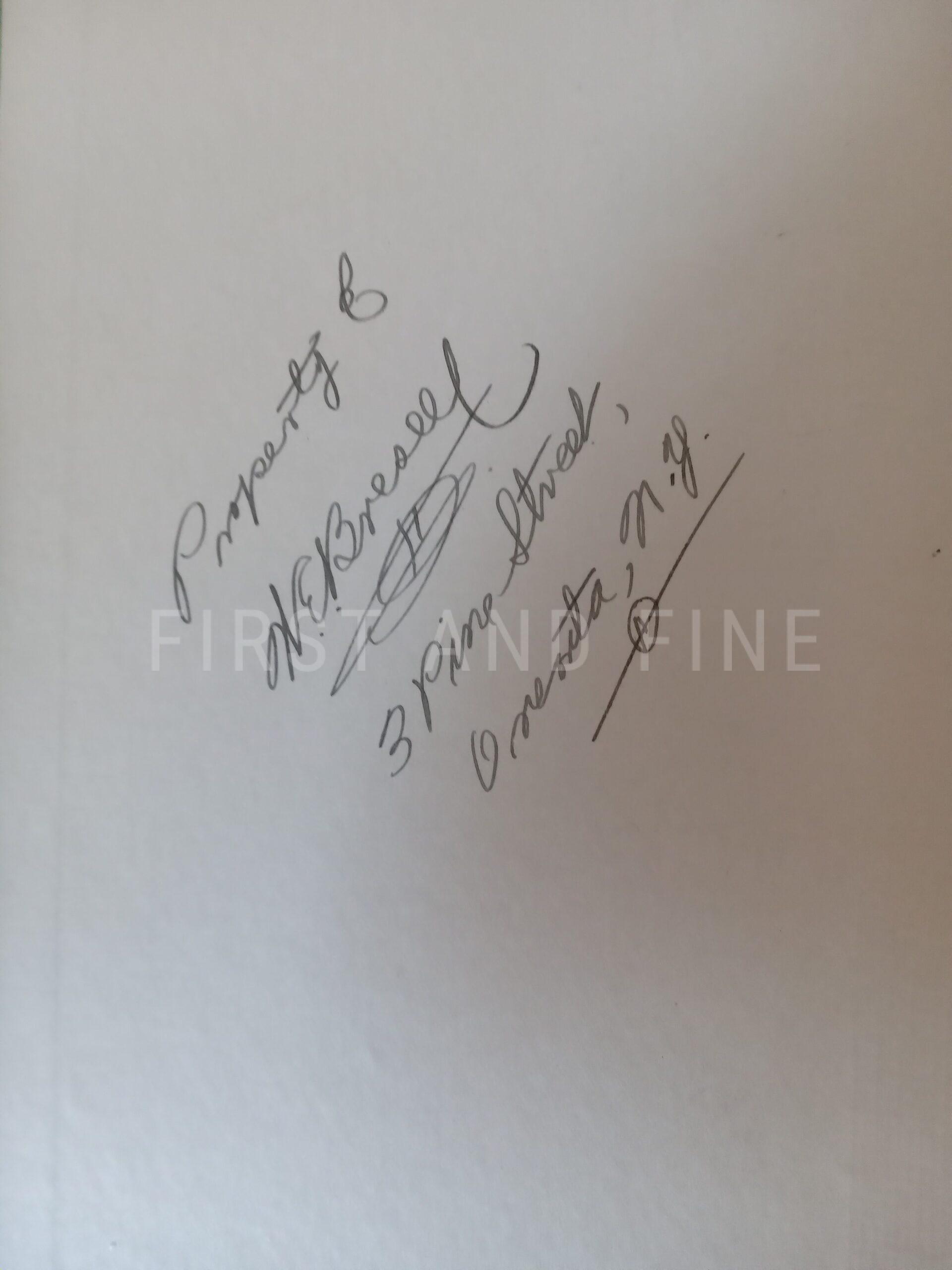 Burroughs, Edgar Rice (1924) 'The Land That Time Forgot', US signed and inscribed first edition - Image 12