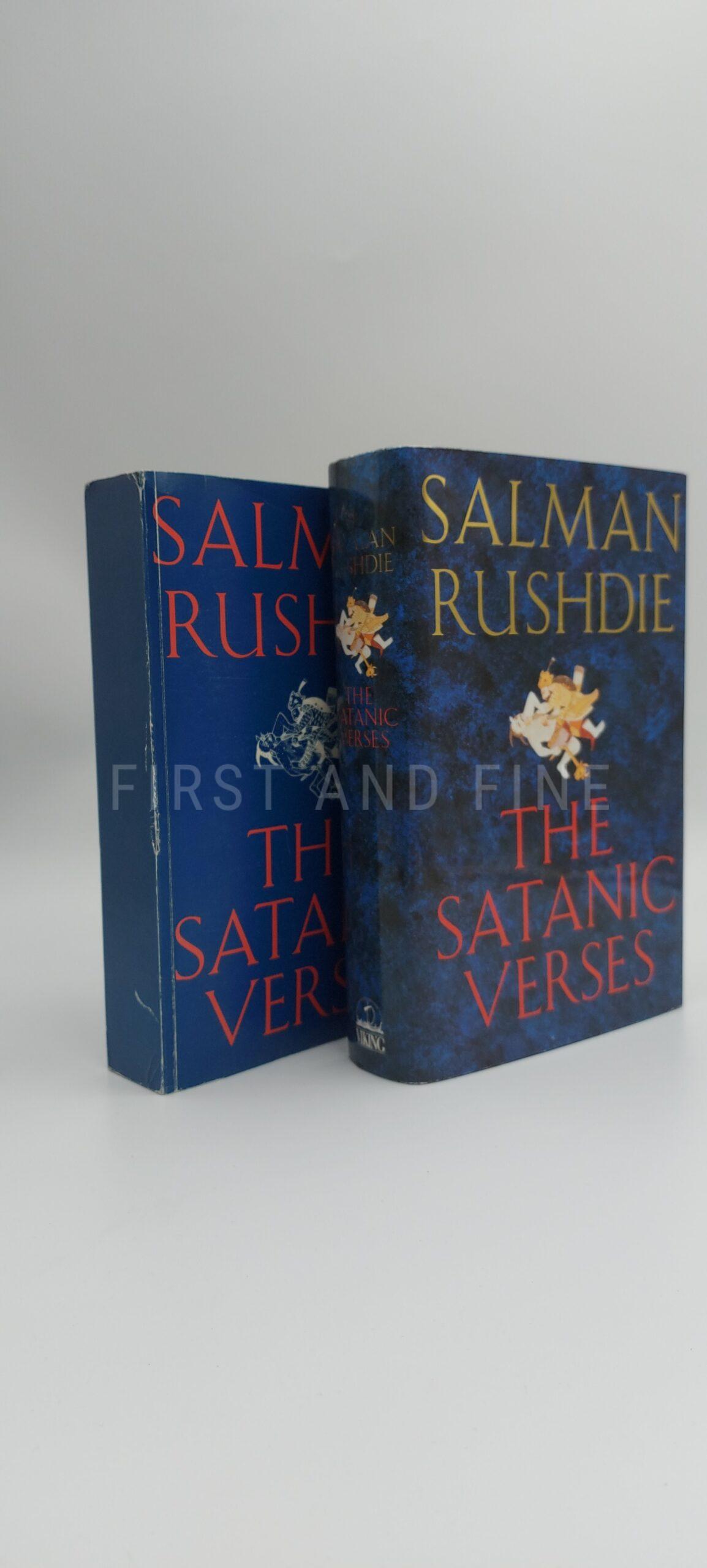 Rushdie, Salaman (1988) 'The Satanic Verses', UK uniquely signed first edition with the UK uncorrected proof