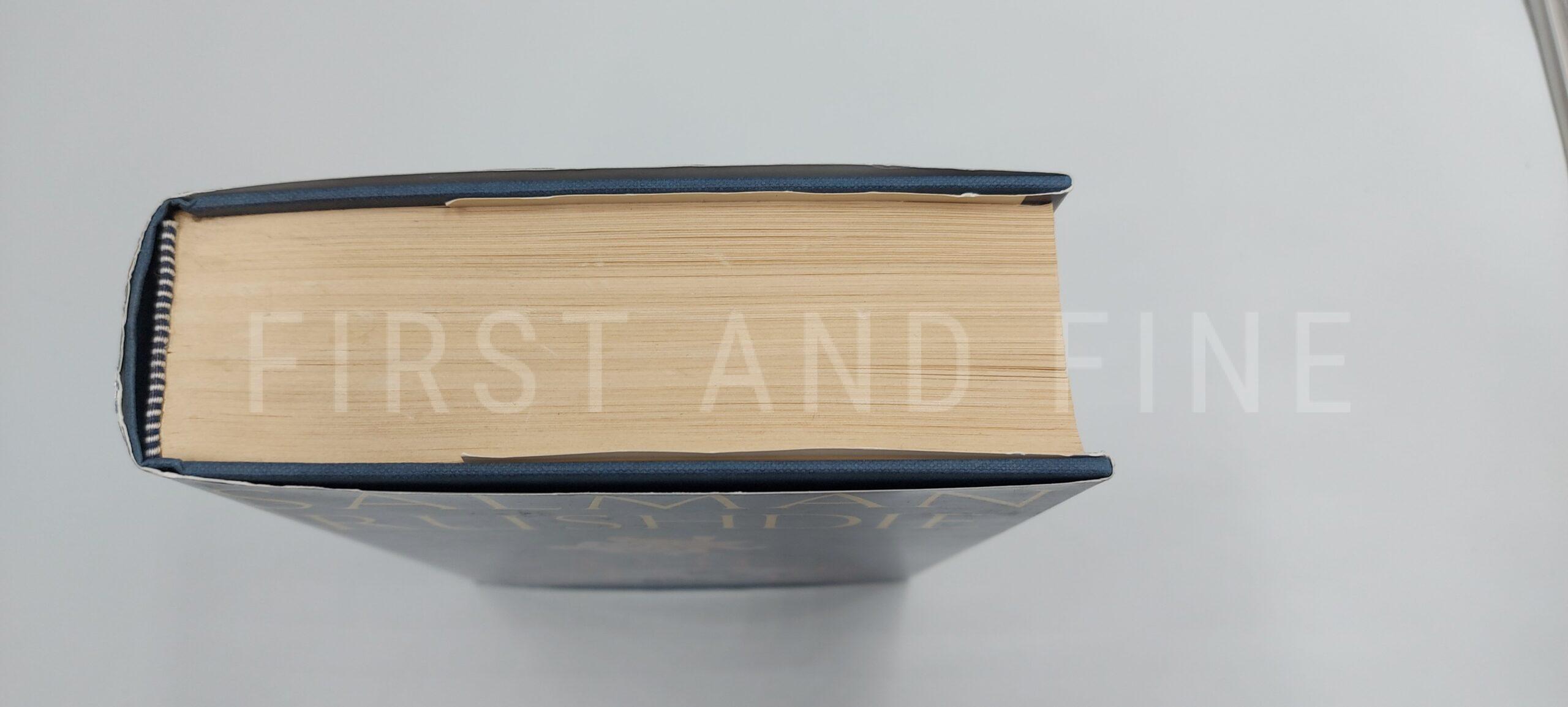 Rushdie, Salaman (1988) 'The Satanic Verses', UK uniquely signed first edition with the UK uncorrected proof - Image 8