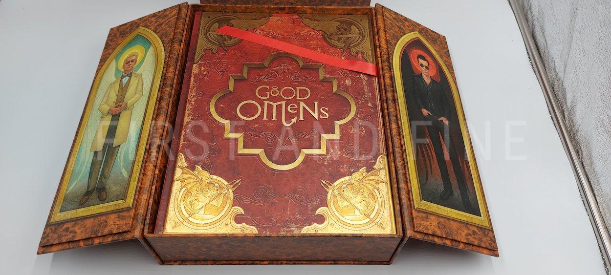 Gaiman, Neil and Pratchett, Terry (2019) 'Good Omens', Signed limited edition