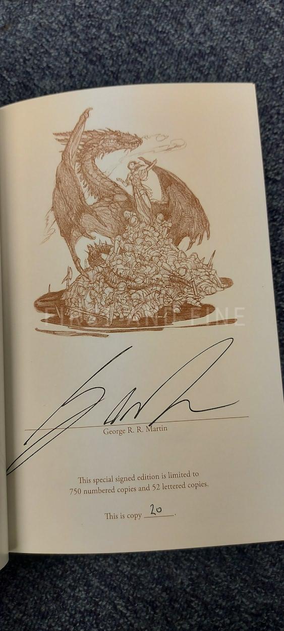 Martin, George R.R. (2000 - ongoing) 'A Song of Ice and Fire' aka 'Game of Thrones', complete US signed limited edition set - Image 3