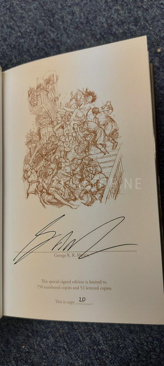Martin, George R.R. (2000 - ongoing) 'A Song of Ice and Fire' aka 'Game of Thrones', complete US signed limited edition set - Image 4