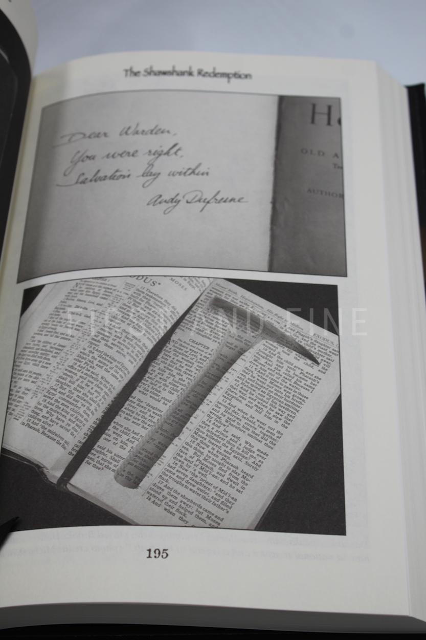 Blue, Tyson (editor) (2020) 'Hope and Miracles - Two Screenplays by Frank Darabont: The Shawshank Redemption and the Green Mile', US signed deluxe (lettered) limited edition, signed by Stephen King, Tom Hanks, Morgan Freeman and others - Image 18