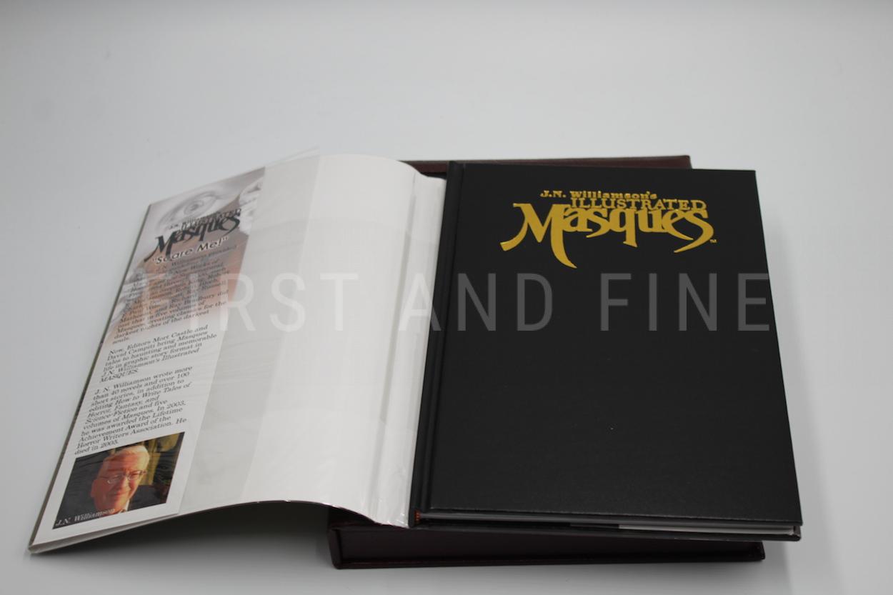 J. N. Williamson (2011) 'J.N. Williamson's Illustrated Masques', US signed lettered limited edition, Signed by Stephen King at al. - Image 6