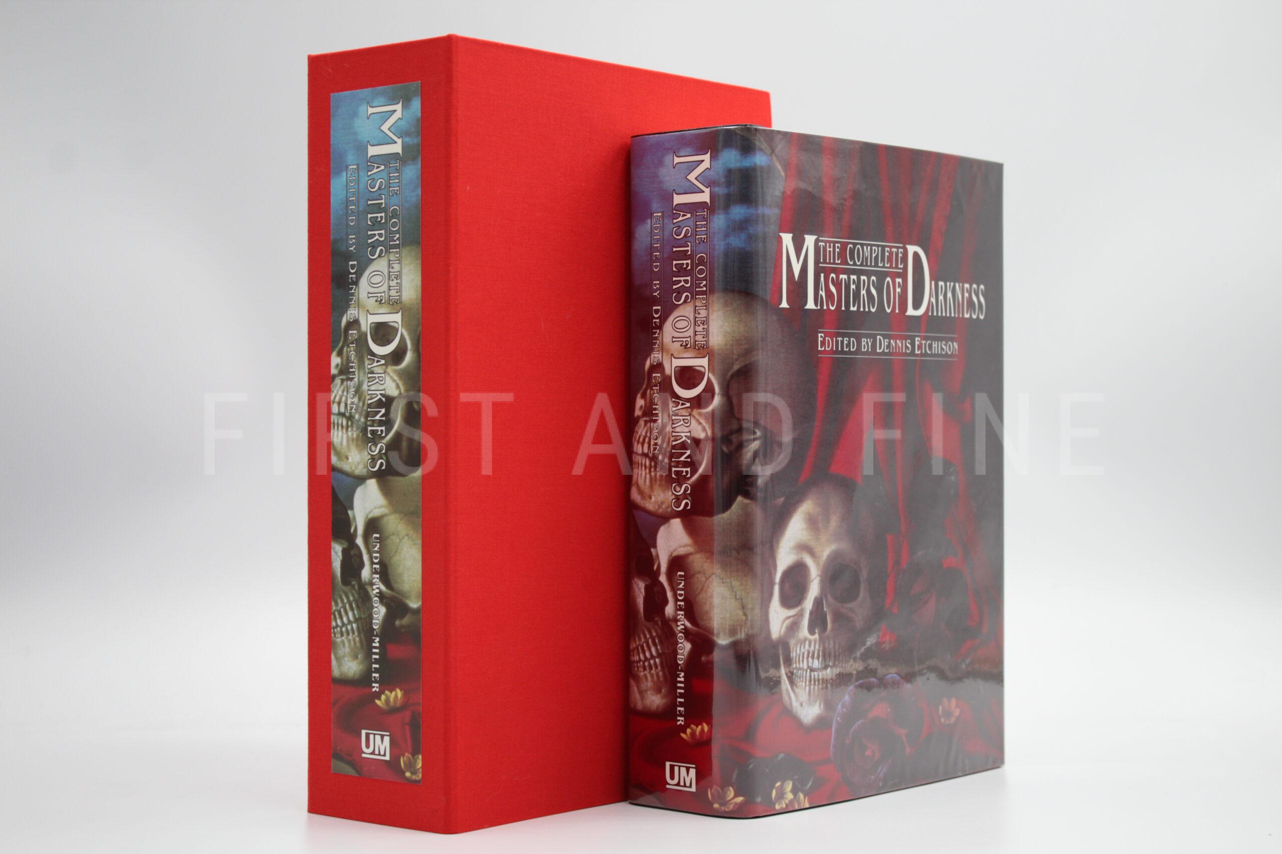 Etchison, Dennis (ed) (1991) 'The Complete Masters of Darkness', US limited edition signed by Stephen King et al