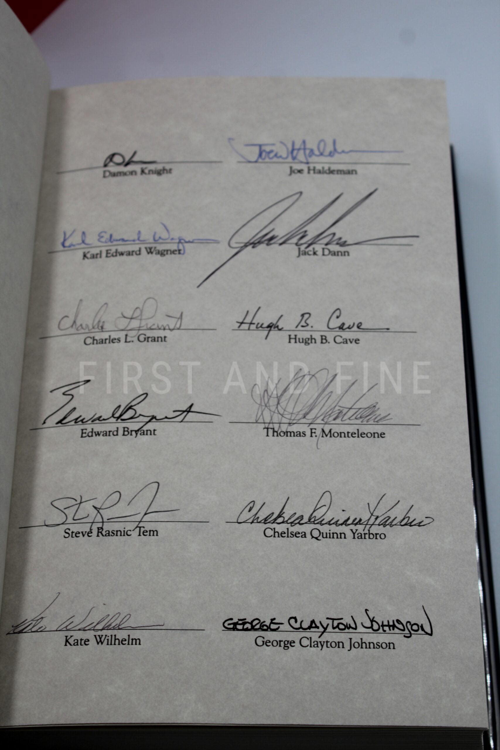 Etchison, Dennis (ed) (1991) 'The Complete Masters of Darkness', US limited edition signed by Stephen King et al - Image 3