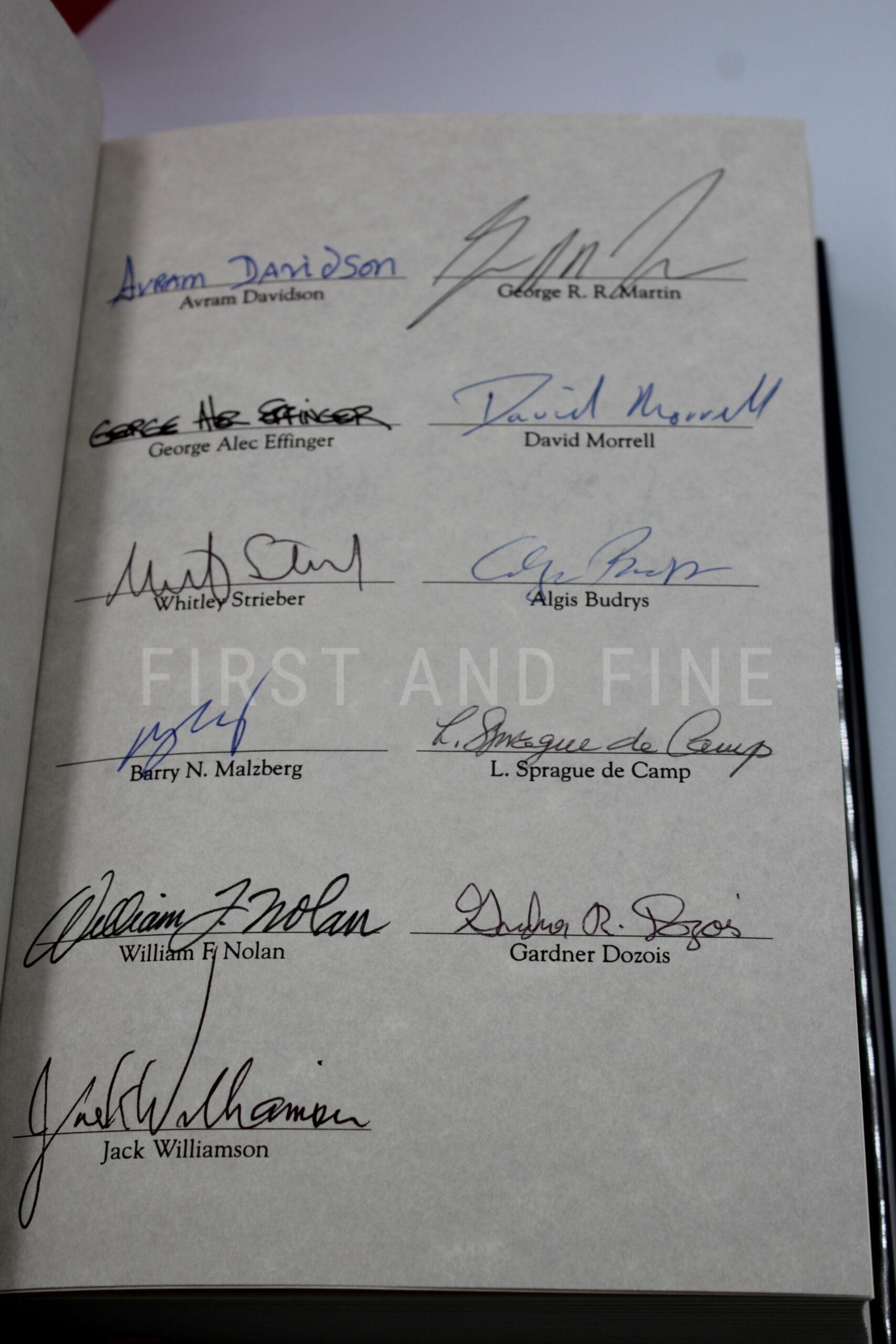 Etchison, Dennis (ed) (1991) 'The Complete Masters of Darkness', US limited edition signed by Stephen King et al - Image 4