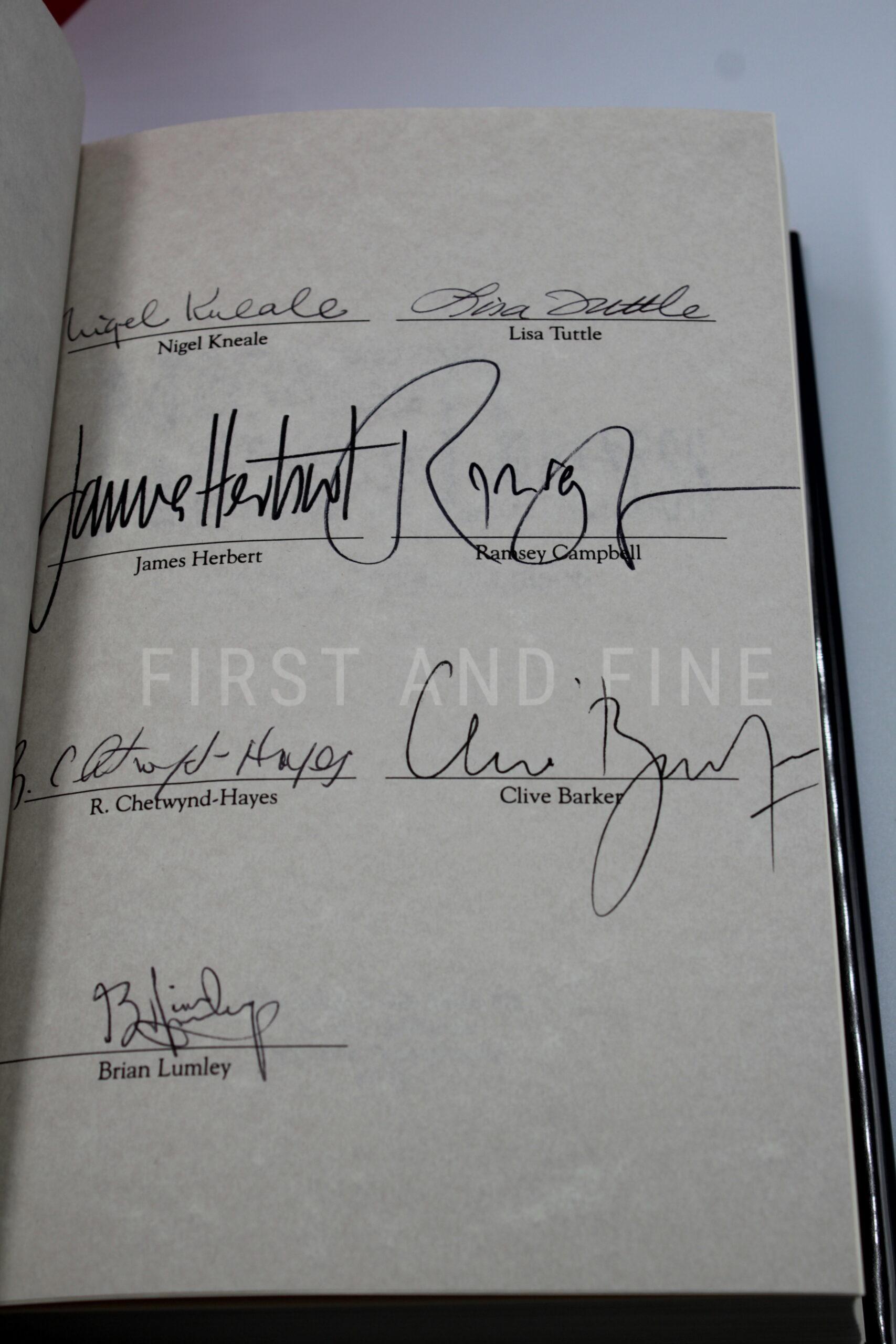 Etchison, Dennis (ed) (1991) 'The Complete Masters of Darkness', US limited edition signed by Stephen King et al - Image 5