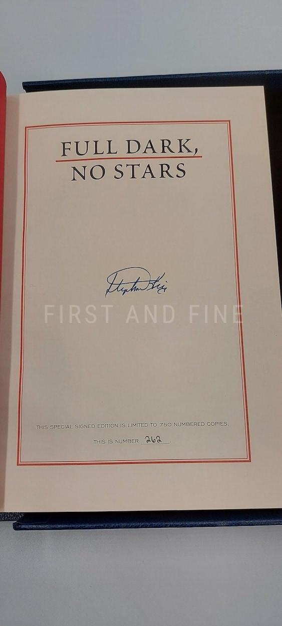 King, Stephen (2010) 'Full Dark No Stars', US signed limited edition - Image 2