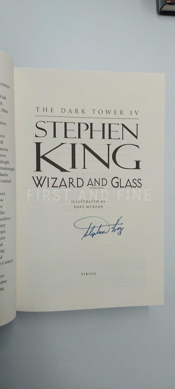 King, Stephen (2003) 'The Dark Tower' vol. I through vol IV, US first editions thus, all four signed - Image 5