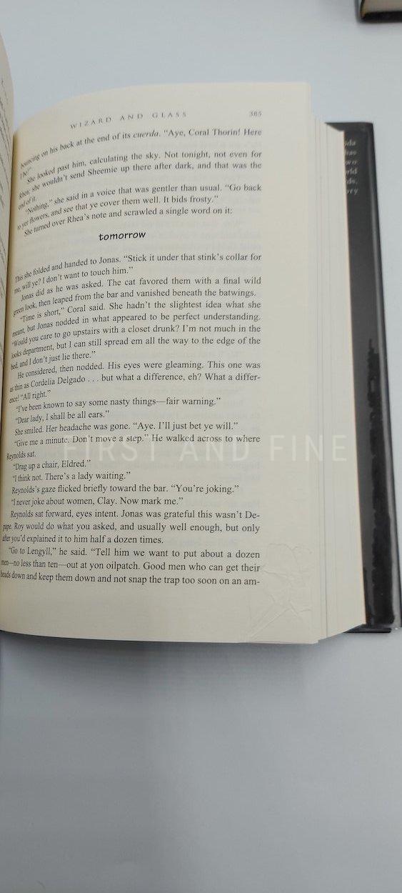 King, Stephen (2003) 'The Dark Tower' vol. I through vol IV, US first editions thus, all four signed - Image 20