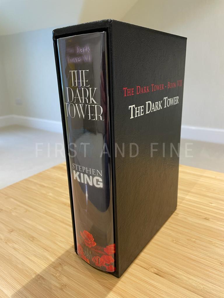Whelan, Michael and King, Stephen (2004) 'The Dark Tower VII', US remarqued first edition plus an original painting by Michael Whelan titled 'Cornered' (2003) used as an illustration in DT VII - Image 3