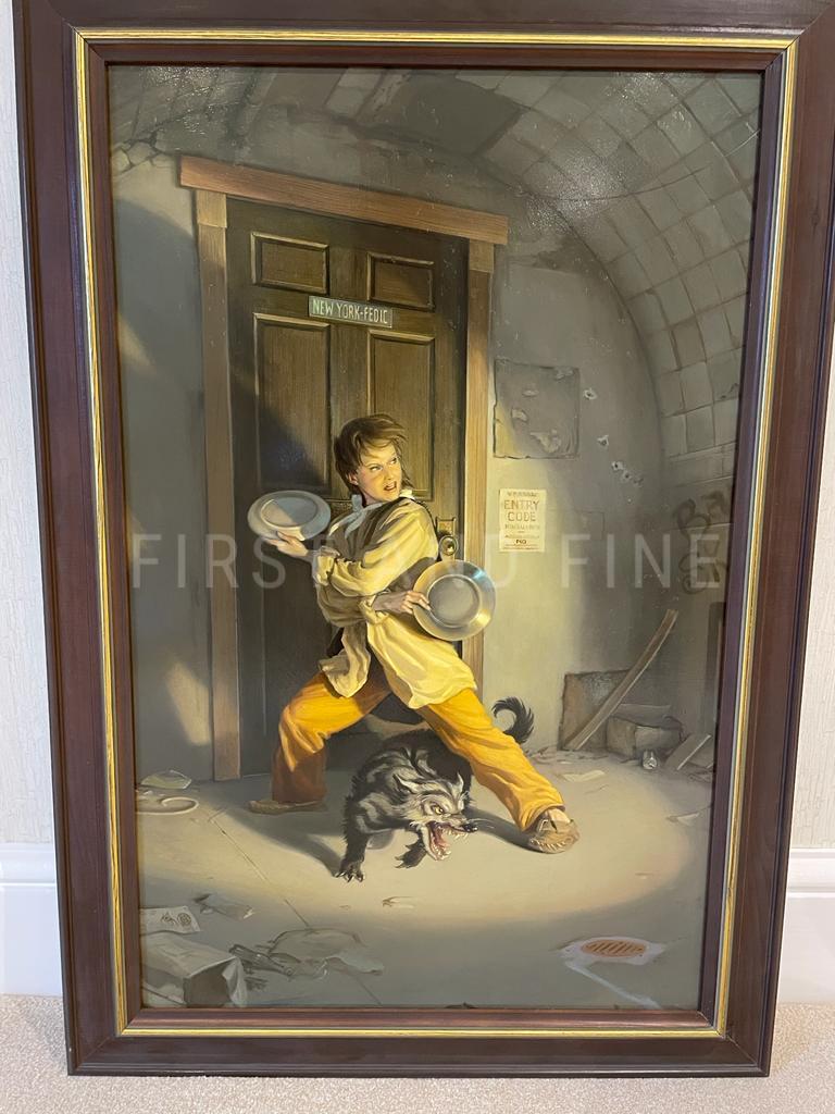 Whelan, Michael and King, Stephen (2004) 'The Dark Tower VII', US remarqued first edition plus an original painting by Michael Whelan titled 'Cornered' (2003) used as an illustration in DT VII