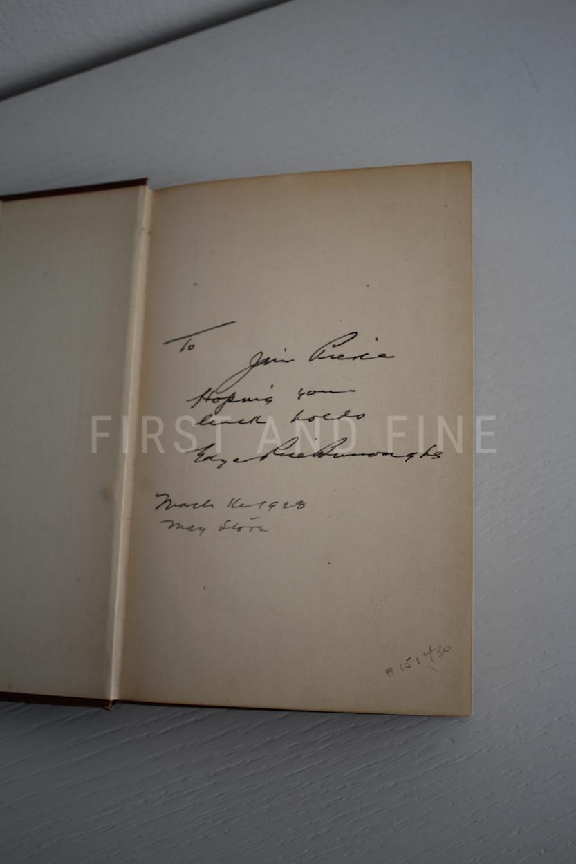 Burroughs, Edgar Rice (1924) 'Tarzan and the Ant Men', US signed and inscribed first edition, family association copy - Image 2