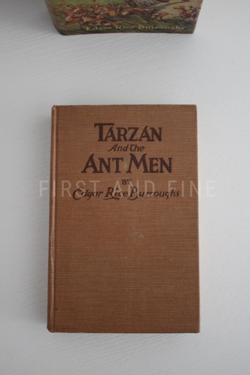 Burroughs, Edgar Rice (1924) 'Tarzan and the Ant Men', US signed and inscribed first edition, family association copy - Image 4