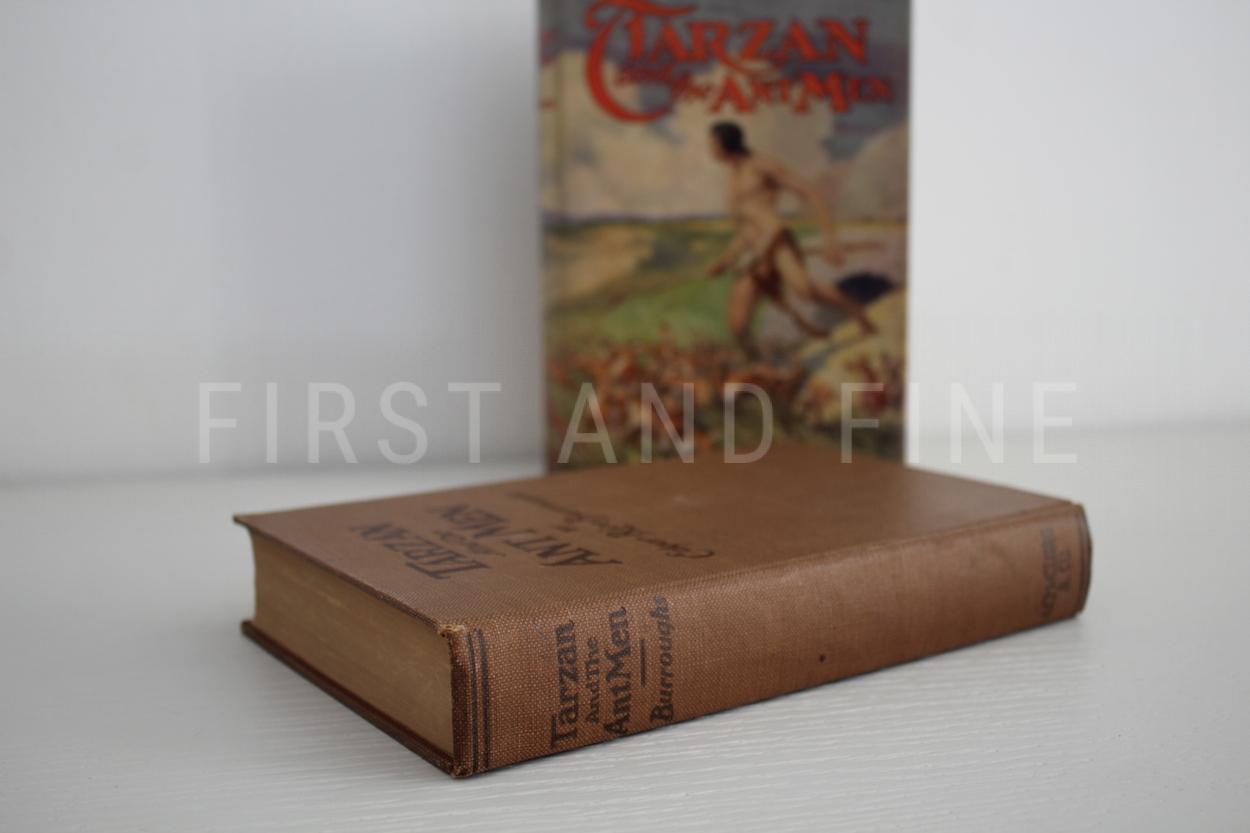 Burroughs, Edgar Rice (1924) 'Tarzan and the Ant Men', US signed and inscribed first edition, family association copy - Image 6