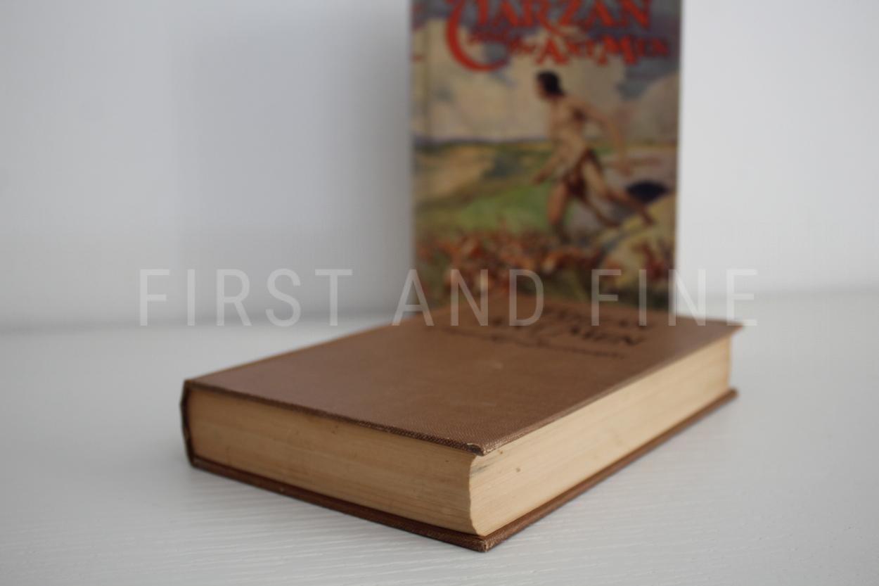 Burroughs, Edgar Rice (1924) 'Tarzan and the Ant Men', US signed and inscribed first edition, family association copy - Image 7