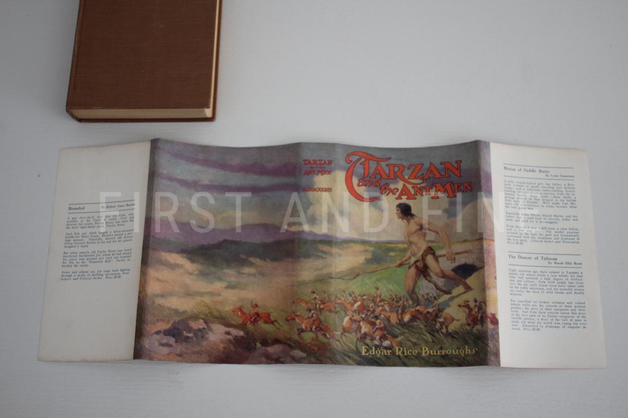 Burroughs, Edgar Rice (1924) 'Tarzan and the Ant Men', US signed and inscribed first edition, family association copy - Image 10
