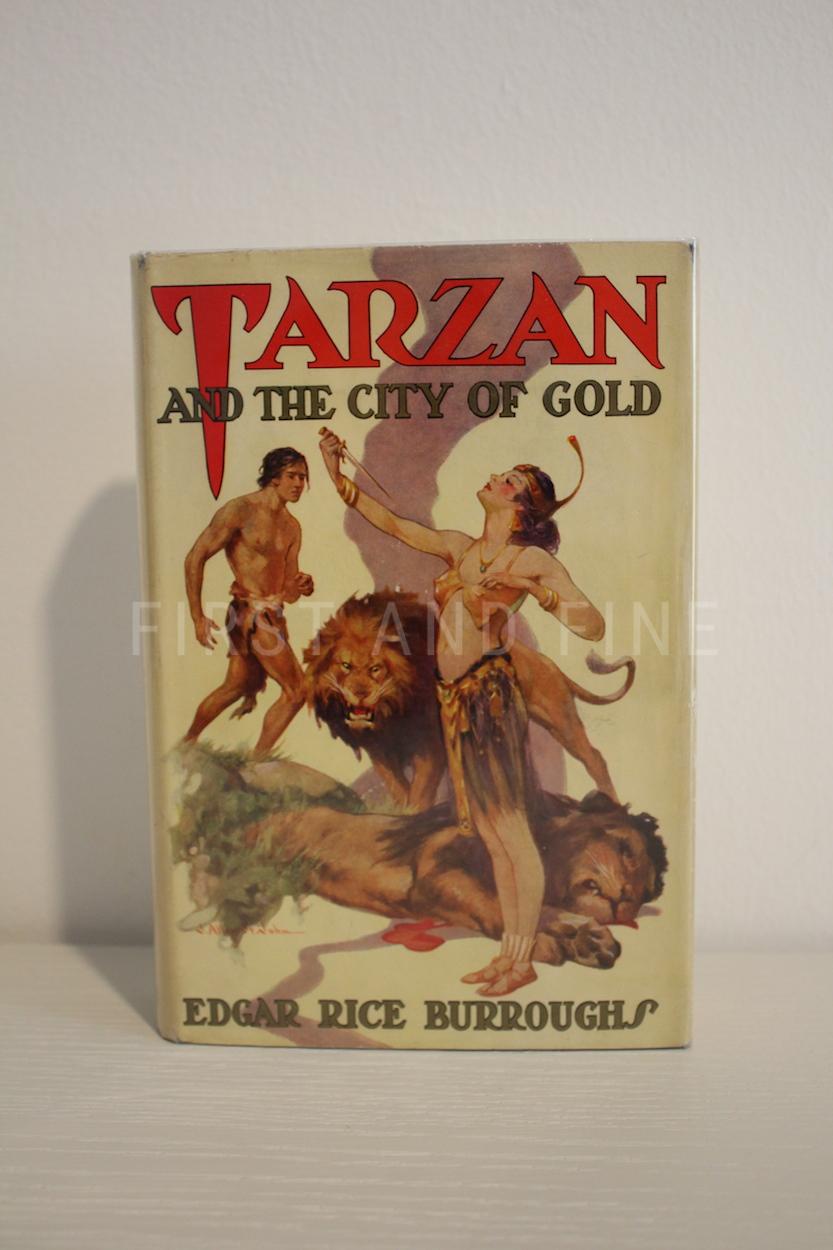 Burroughs, Edgar Rice (1933) 'Tarzan and the City of Gold', US signed and inscribed association first edition