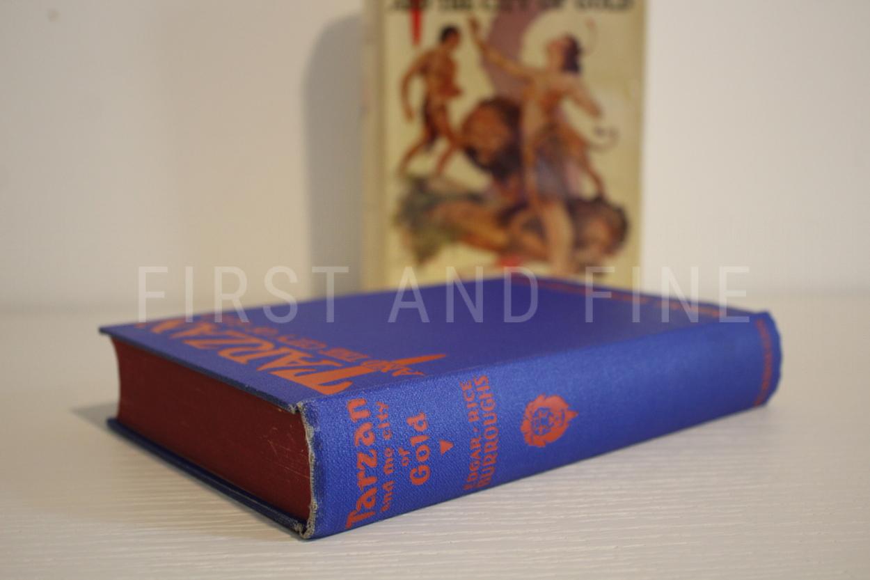 Burroughs, Edgar Rice (1933) 'Tarzan and the City of Gold', US signed and inscribed association first edition - Image 6