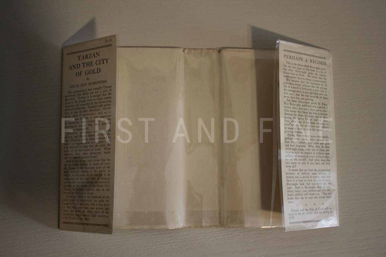 Burroughs, Edgar Rice (1933) 'Tarzan and the City of Gold', US signed and inscribed association first edition - Image 11