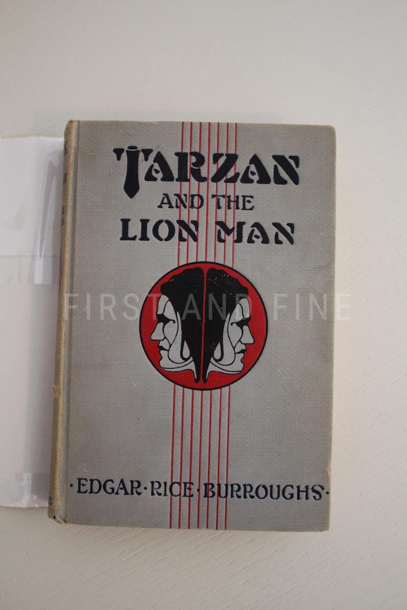 Burroughs, Edgar Rice (1934) 'Tarzan and the Lion Man', US signed and inscribed first edition, family association copy - Image 3