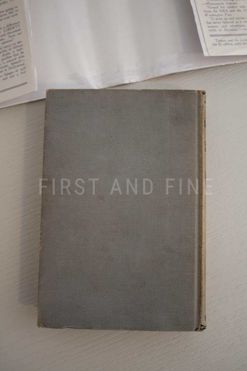 Burroughs, Edgar Rice (1934) 'Tarzan and the Lion Man', US signed and inscribed first edition, family association copy - Image 4