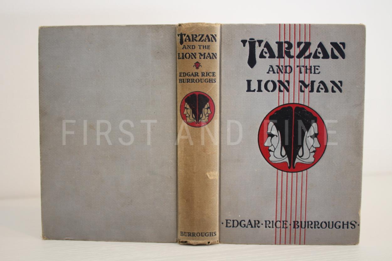 Burroughs, Edgar Rice (1934) 'Tarzan and the Lion Man', US signed and inscribed first edition, family association copy - Image 5