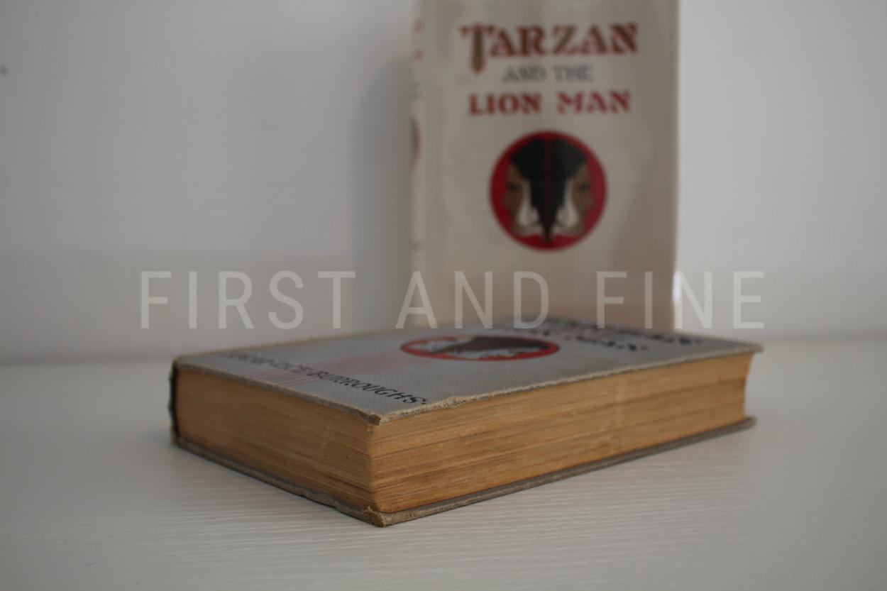 Burroughs, Edgar Rice (1934) 'Tarzan and the Lion Man', US signed and inscribed first edition, family association copy - Image 6