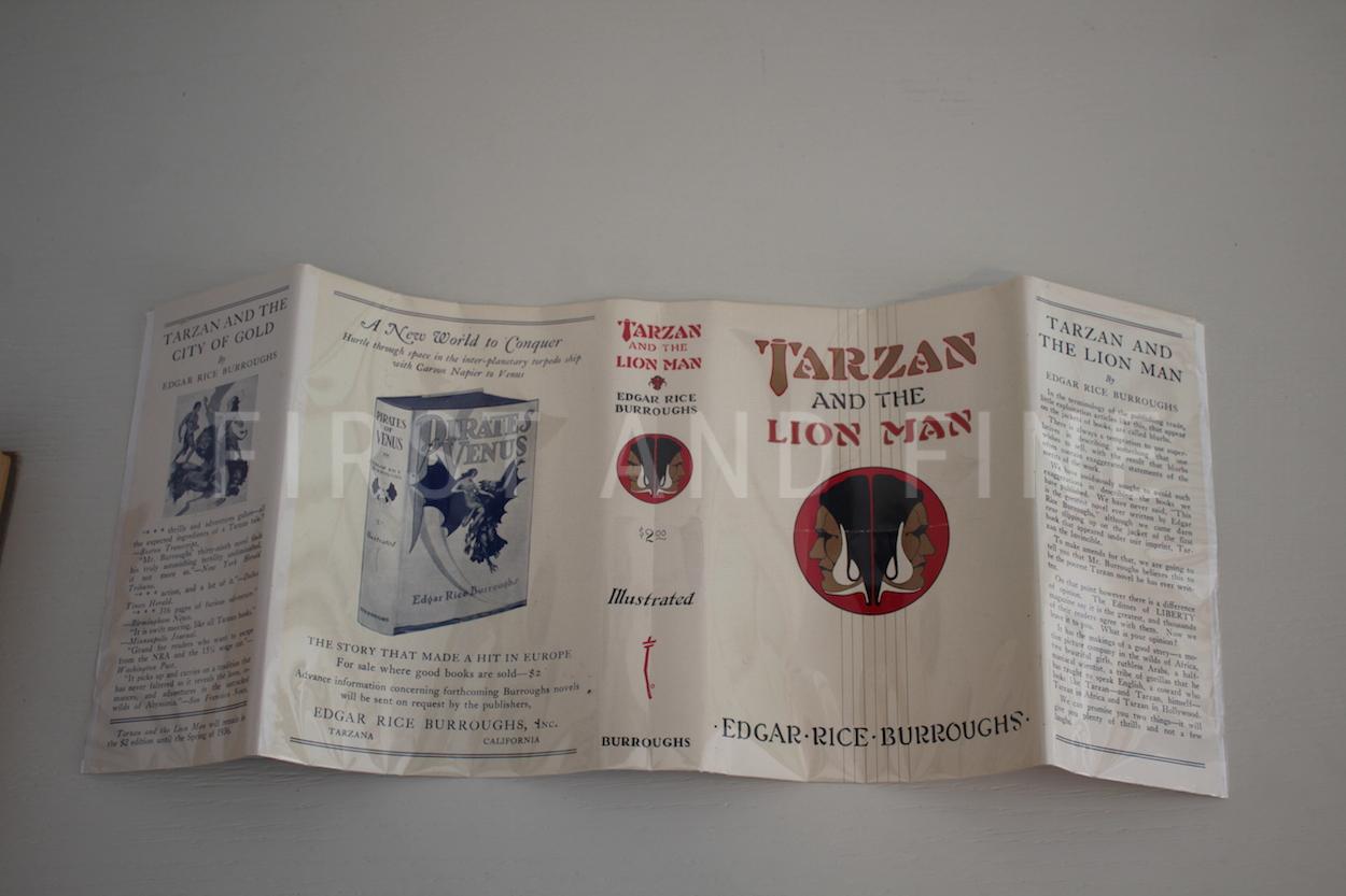 Burroughs, Edgar Rice (1934) 'Tarzan and the Lion Man', US signed and inscribed first edition, family association copy - Image 8