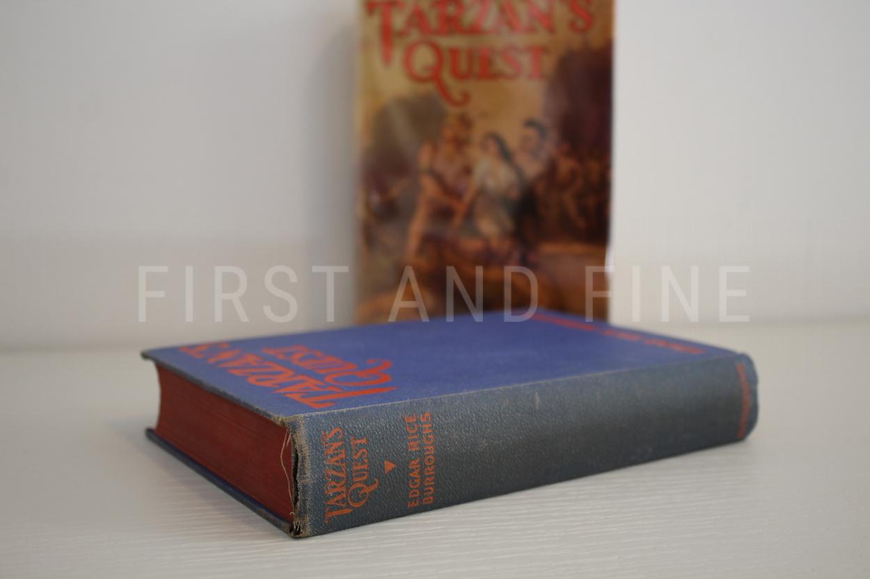 Burroughs, Edgar Rice (1936) 'Tarzan's Quest', US signed and inscribed first edition association copy - Image 6