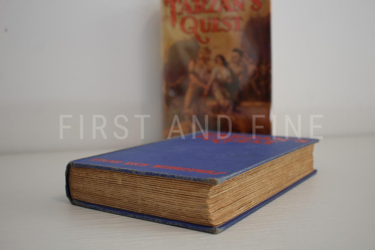 Burroughs, Edgar Rice (1936) 'Tarzan's Quest', US signed and inscribed first edition association copy - Image 7
