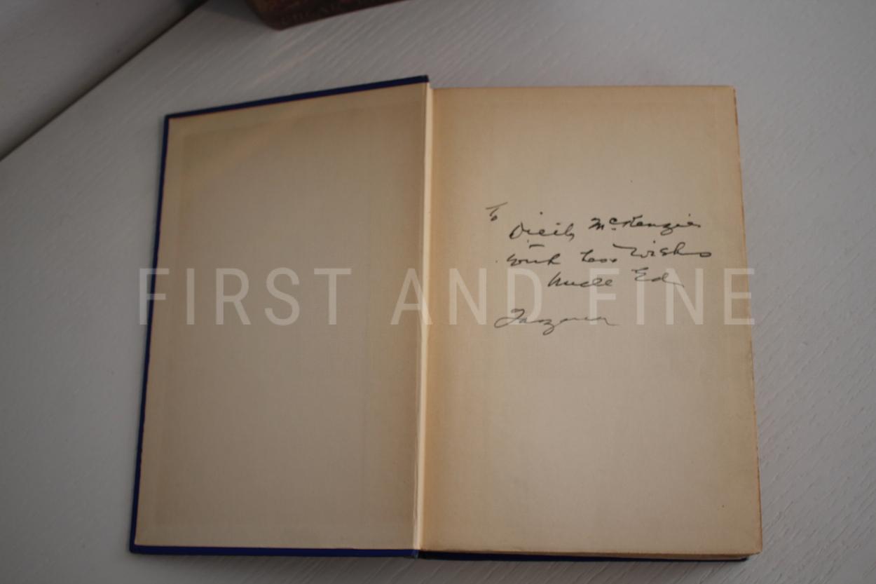 Burroughs, Edgar Rice (1936) 'Tarzan's Quest', US signed and inscribed first edition association copy - Image 2
