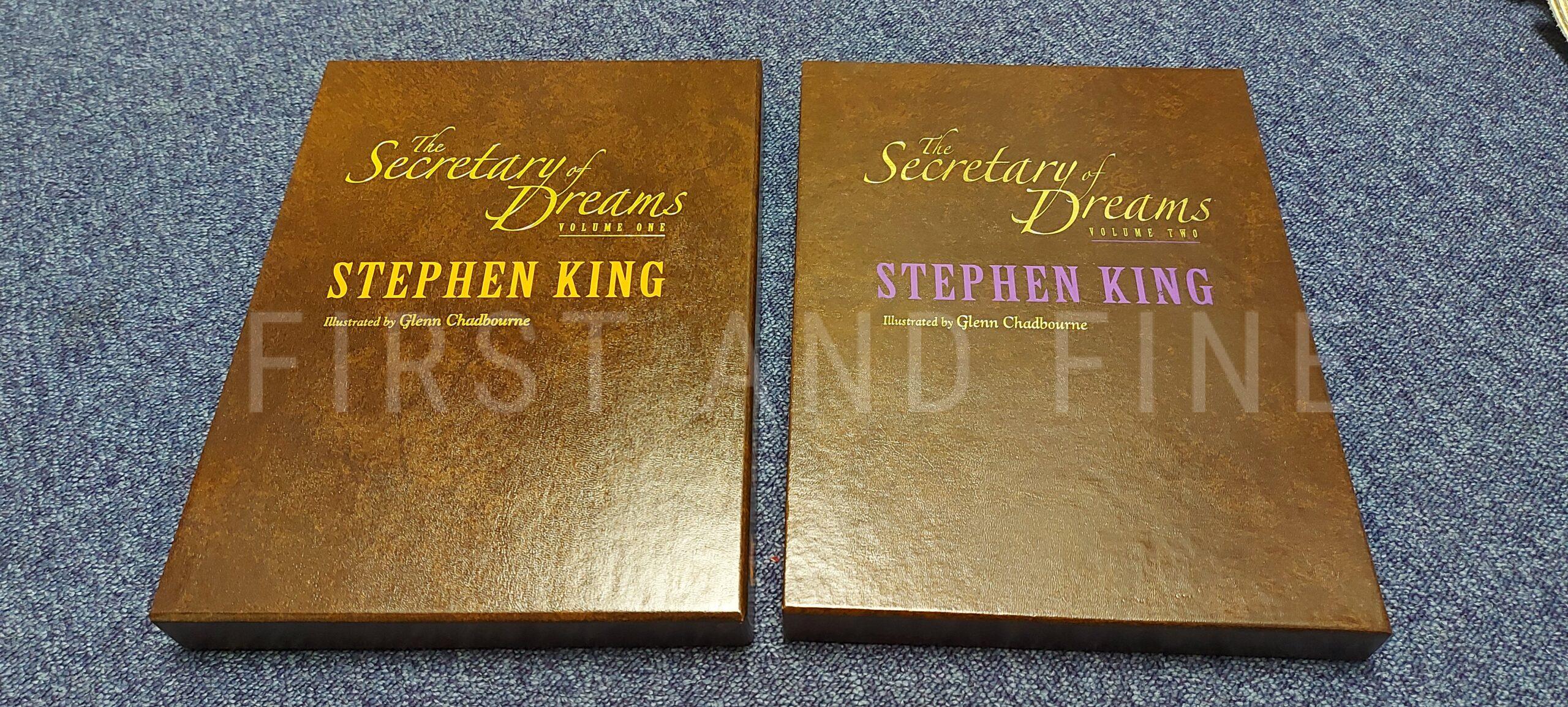 King, Stephen (2006 & 2010) 'The Secretary of Dreams', vol I and Vol II, US first editions - Image 2